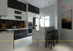 Tủ bếp Acrylic ML 84 8 Tủ bếp Acrylic ML 84 Thiết kế nội thất bếp