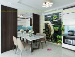 Tủ bếp Acrylic ML 88 4 Tủ bếp Acrylic ML 88 thiết kế phòng bếp