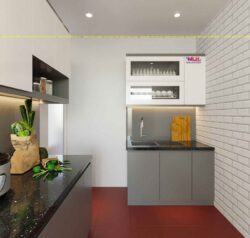 Tủ bếp Acrylic ML 93 5 Tủ bếp Acrylic ML 93