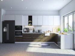 Tủ bếp Laminate ML 97 đẹp