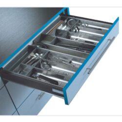 Khay chia thìa dĩa inox EuroGold