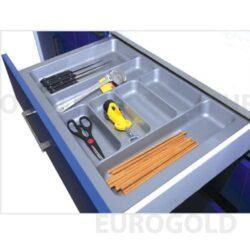 Khay chia thìa dĩa nhựa cao cấp EuroGold