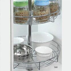 Mâm xoay inox 360 độ