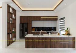 Tủ bếp Melamine ML203