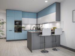 Tủ bếp Melamine ML206