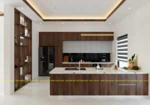 tu bep nhua gia go 6