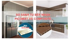 So sánh nhựa Picomat và Composite