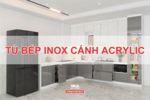 tu bep inox canh acrylic