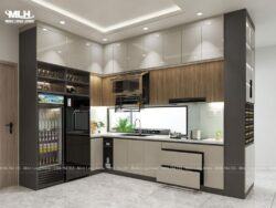 Tủ bếp nhựa Pima TBN14