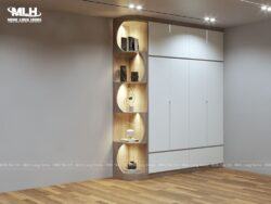 Tủ quần áo gỗ công nghiệp 4 cánh mở TAML06