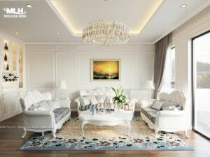 Thiết kế nội thất căn hộ phong cách tân cổ điển Anh Huy 26