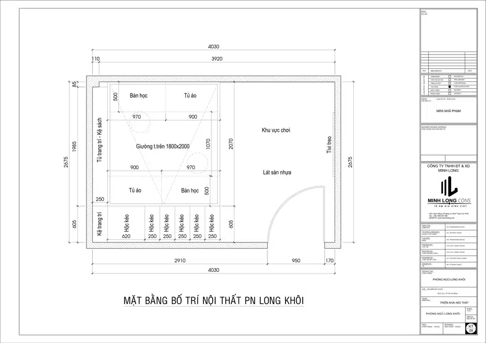 Bản Vẽ Kỹ Thuật Chi Tiết Phòng Ngủ Bé Trai - Dự Án Chị Nhã Bình Thạnh 16 Bản Vẽ Kỹ Thuật Chi Tiết Phòng Ngủ Bé Trai - Dự Án Chị Nhã Bình Thạnh 16