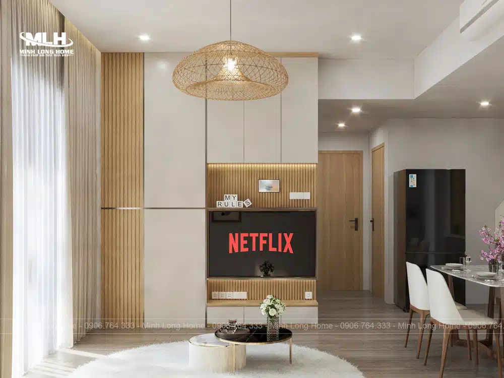 Tổng hợp Vật liệu Nội thất Phổ biến Nhất Hiện Nay 30 Kệ tivi được làm bằng gỗ công nghiệp MDF chống ẩm