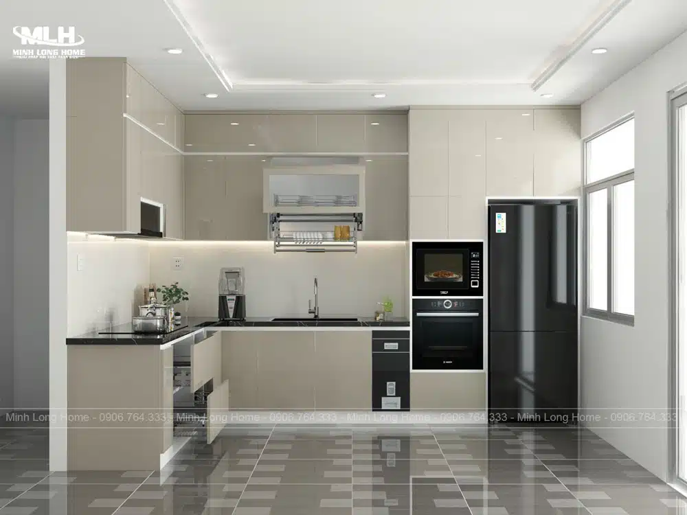 Các loại tủ bếp phổ biến trên thị trường BẠN CẦN BIẾT 14 Tủ bếp nhựa Picomat chống nước chống mối mọt