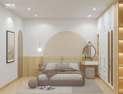 Giường ngủ bọc nệm GNBN09