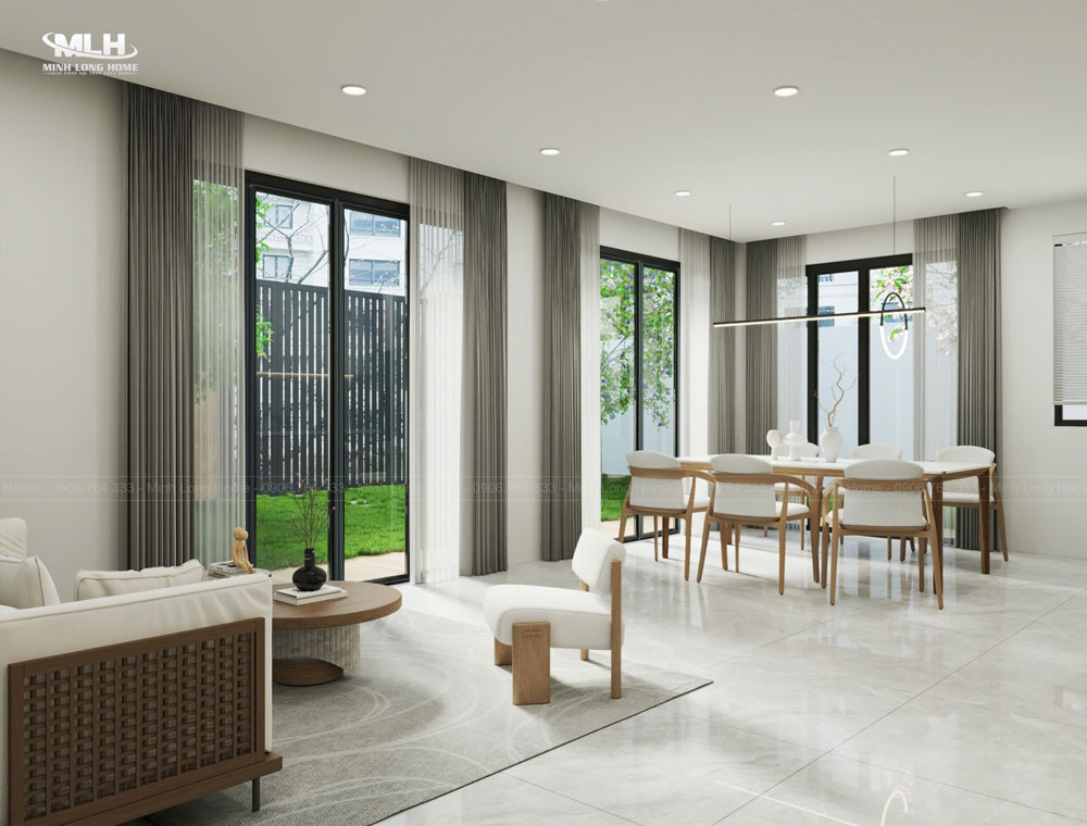 8 Yếu Tố Ảnh Hưởng Đến Thiết Kế Nội Thất Bạn Không Thể Bỏ Qua 22 Sử dụng nguyên tắc động tĩnh để phân chia khu vực cho phù hợp
