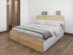 Giường ngủ gỗ công nghiệp GNCN19