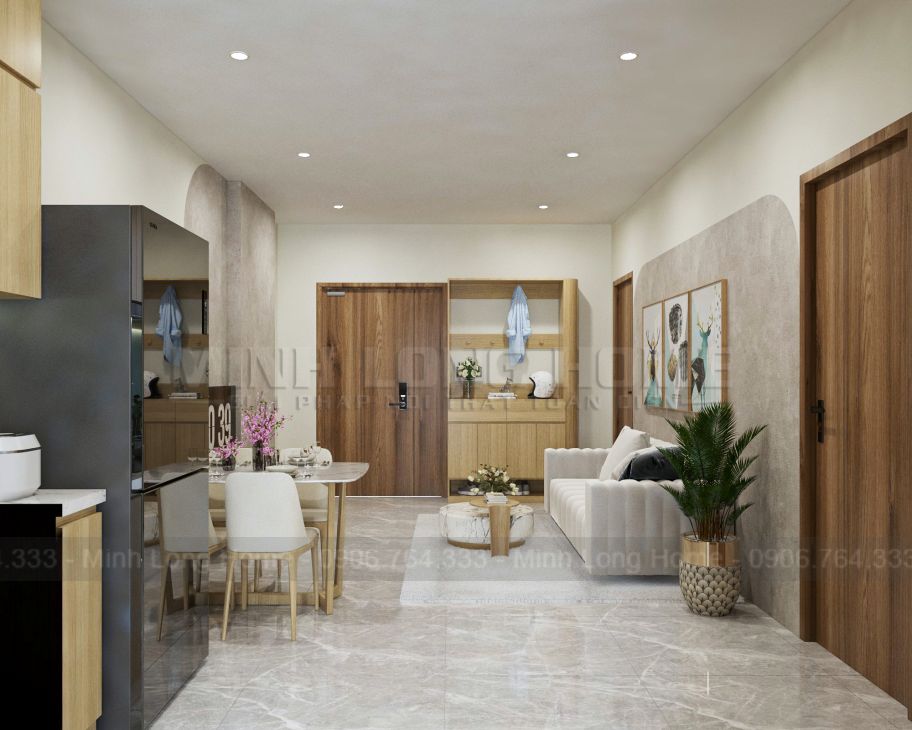 Thiết kế nội thất căn hộ anh Thảo quận 12-5