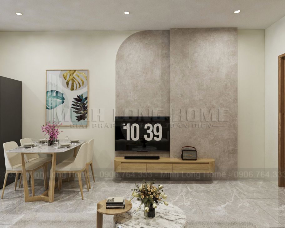 Thiết kế nội thất căn hộ anh Thảo quận 12-6