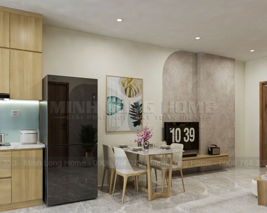 Thiết kế nội thất căn hộ anh Thảo quận 12-7